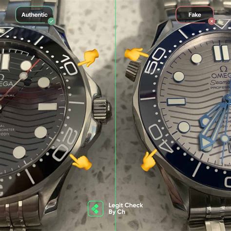 real vs fake omega seamaster|omega seamaster clone.